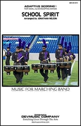 School Spirit Marching Band sheet music cover